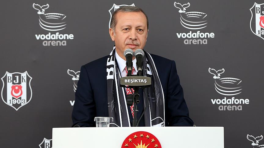 Ərdoğandan Beşiktaş\'a təbrik